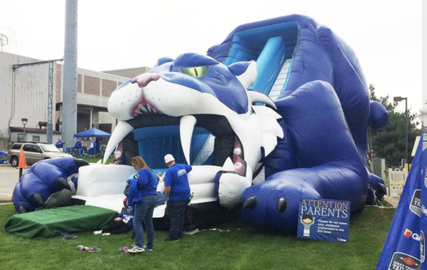 Tiger Inflatable, Blue